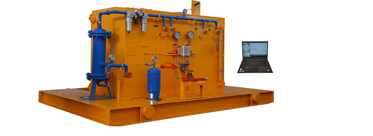 high pressure test unit