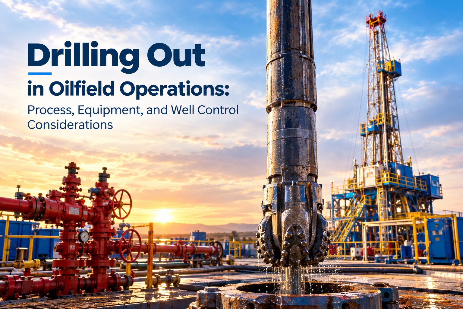 Drilling Out in Oilfield Operations: Process, Equipment, and Well Control Considerations